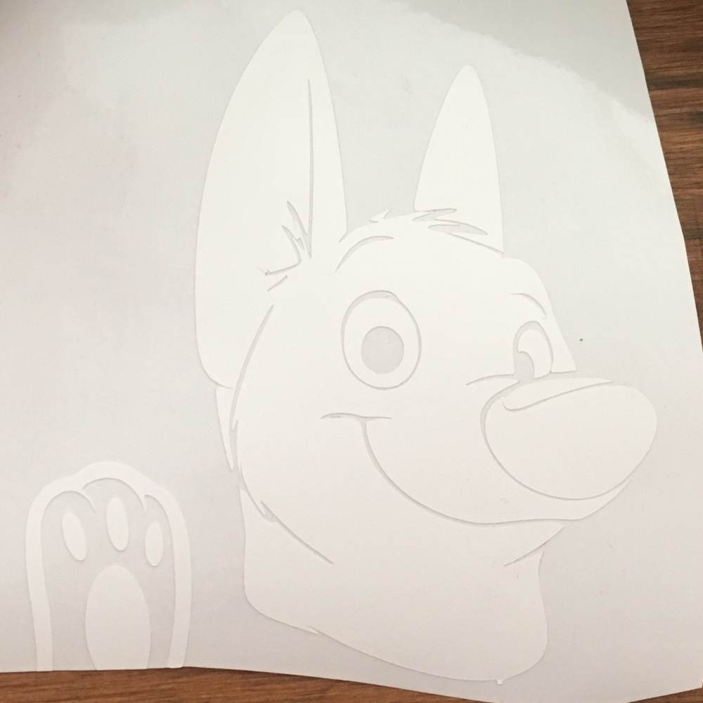 Bolt decal